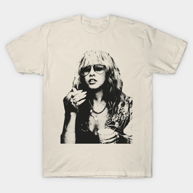 Stevie Nicks Legend T-Shirt by zonkoxxx